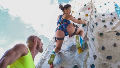 Abella Danger  Johnny Sins in Bouldering Booty - DigitalPlayground