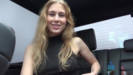 Dirty blonde slut Fiona Peaches will masturbate anytime she wants