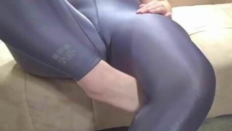 Foot Fetish and Spandex Tease